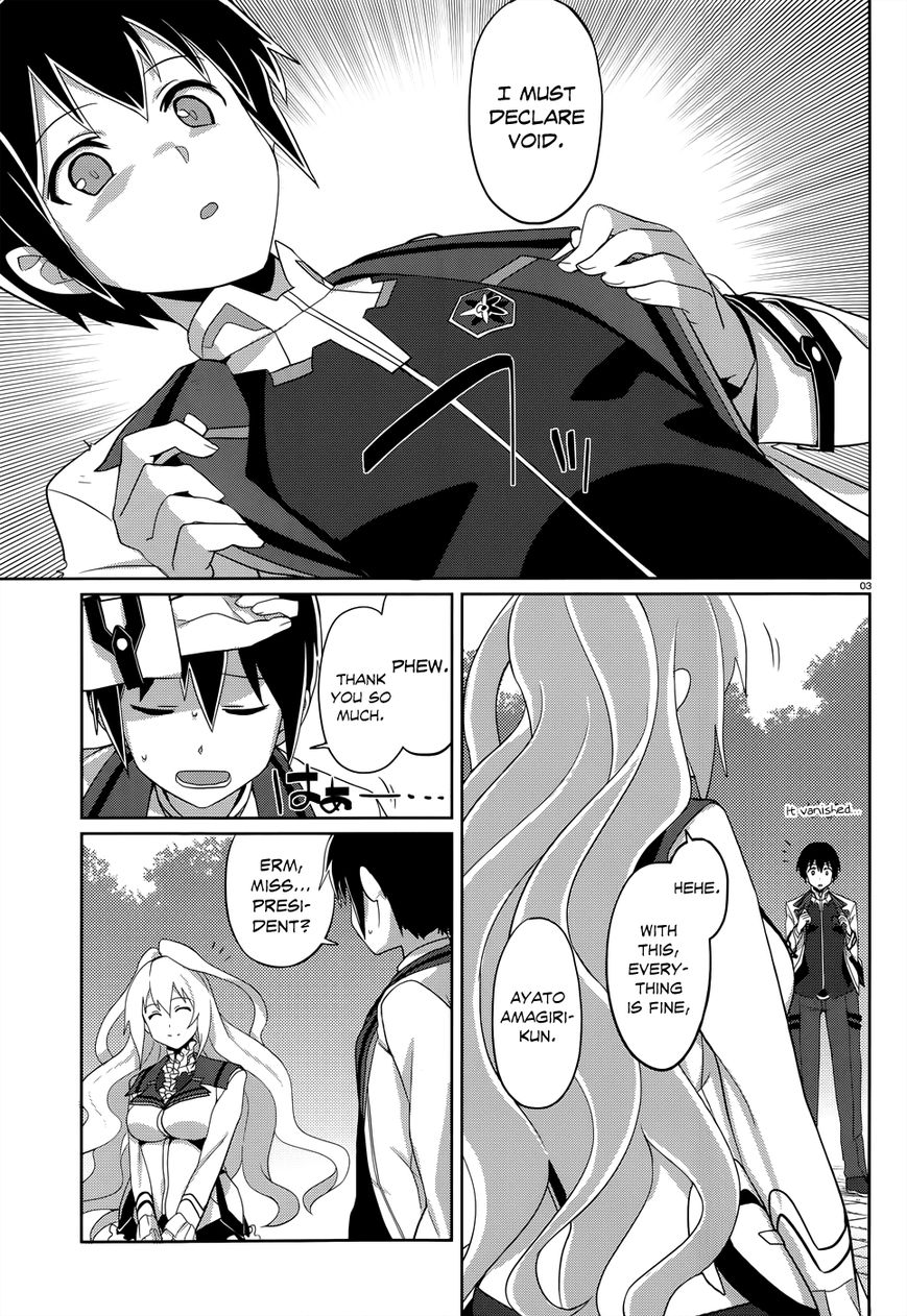Gakusen Toshi Asterisk Chapter 3 page 4 - Chapter 3