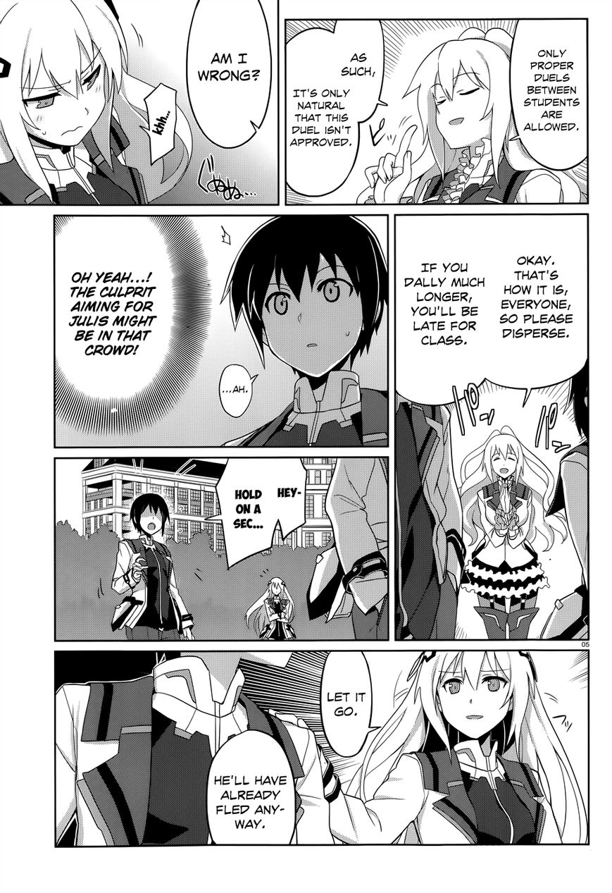 Gakusen Toshi Asterisk Chapter 3 page 6 - Chapter 3