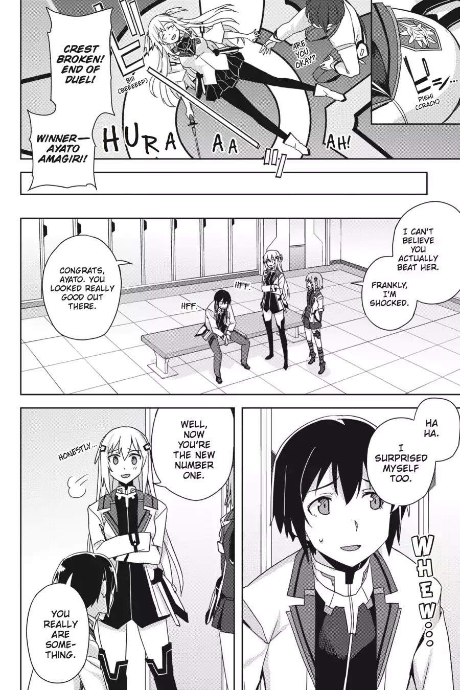 Gakusen Toshi Asterisk Chapter 30 page 16 - Chapter 30