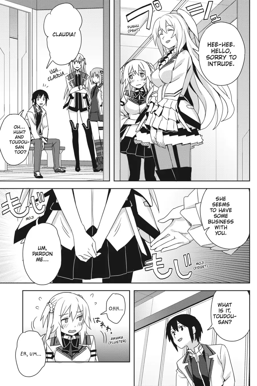 Gakusen Toshi Asterisk Chapter 30 page 17 - Chapter 30