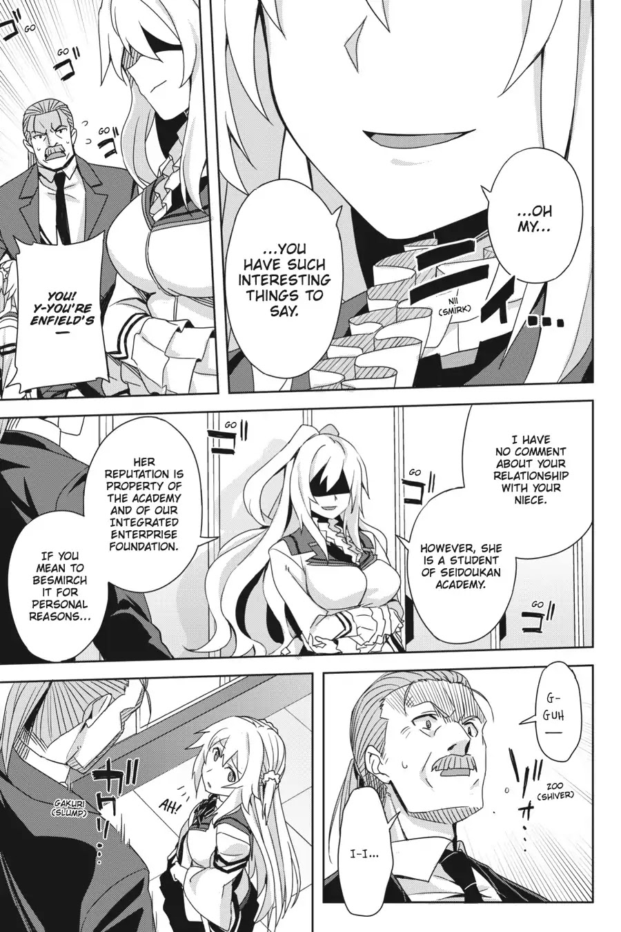 Gakusen Toshi Asterisk Chapter 30 page 21 - Chapter 30