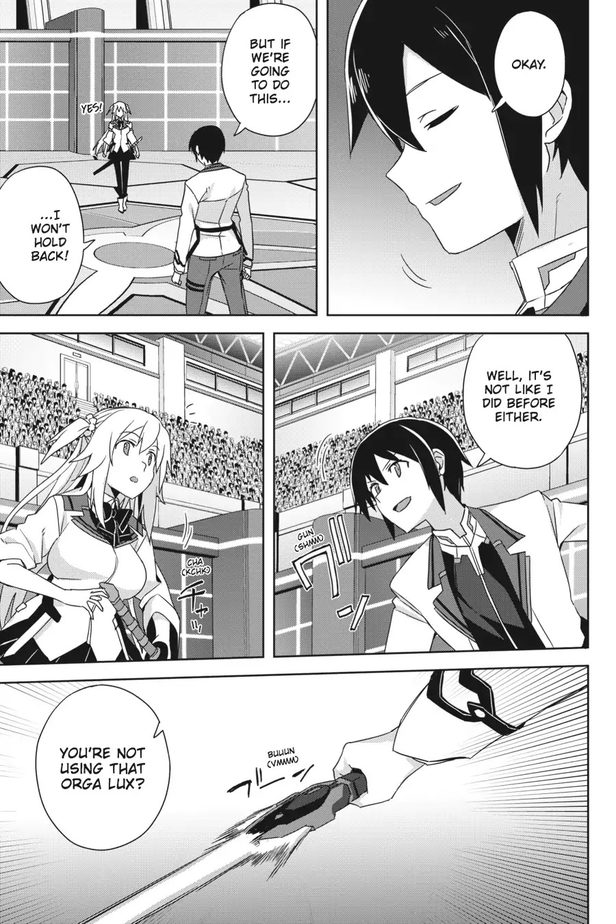 Gakusen Toshi Asterisk Chapter 30 page 3 - Chapter 30