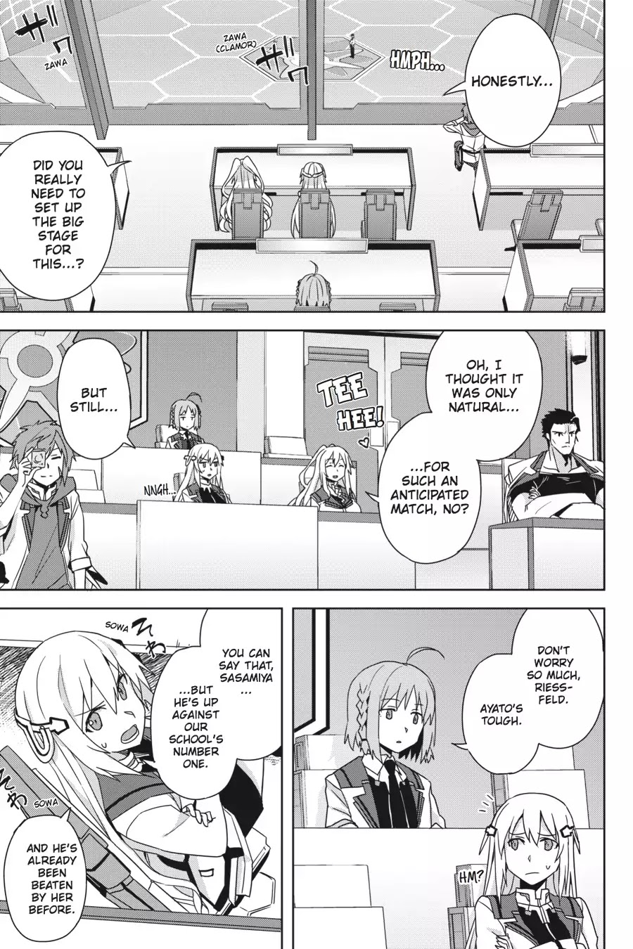 Gakusen Toshi Asterisk Chapter 30 page 5 - Chapter 30