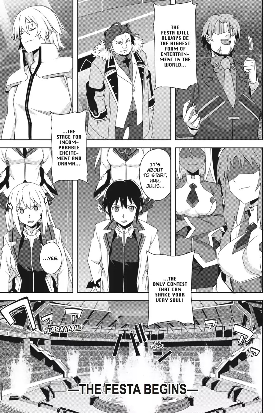 Gakusen Toshi Asterisk Chapter 31 page 10 - Chapter 31