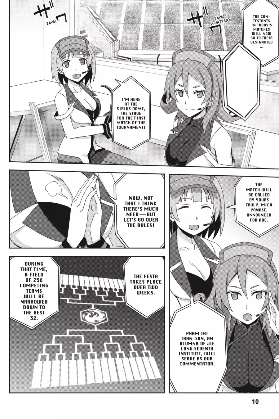 Gakusen Toshi Asterisk Chapter 31 page 11 - Chapter 31