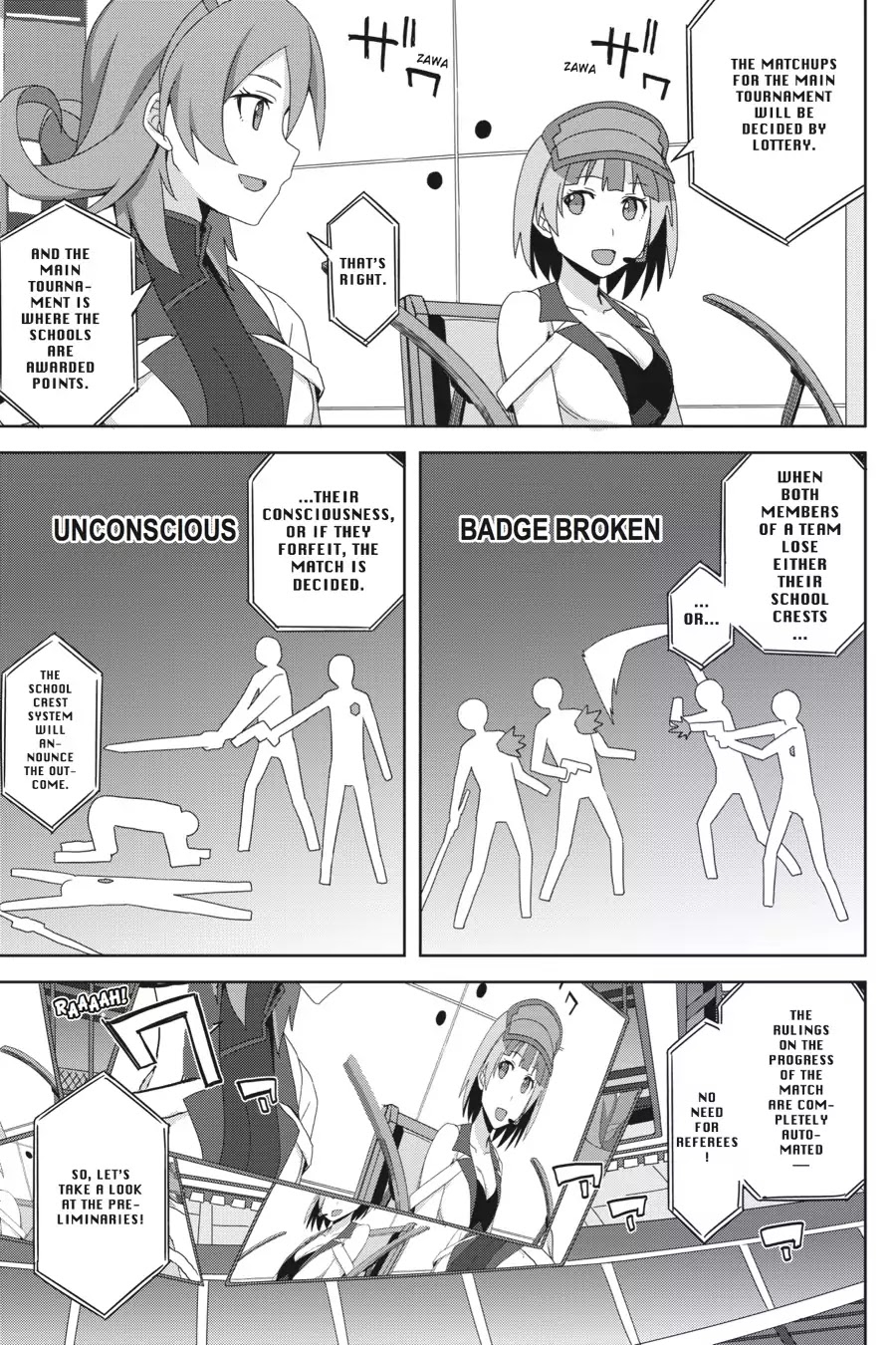Gakusen Toshi Asterisk Chapter 31 page 12 - Chapter 31