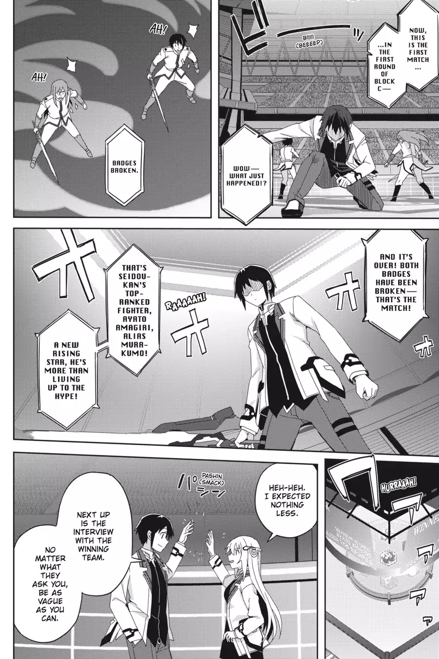 Gakusen Toshi Asterisk Chapter 31 page 13 - Chapter 31