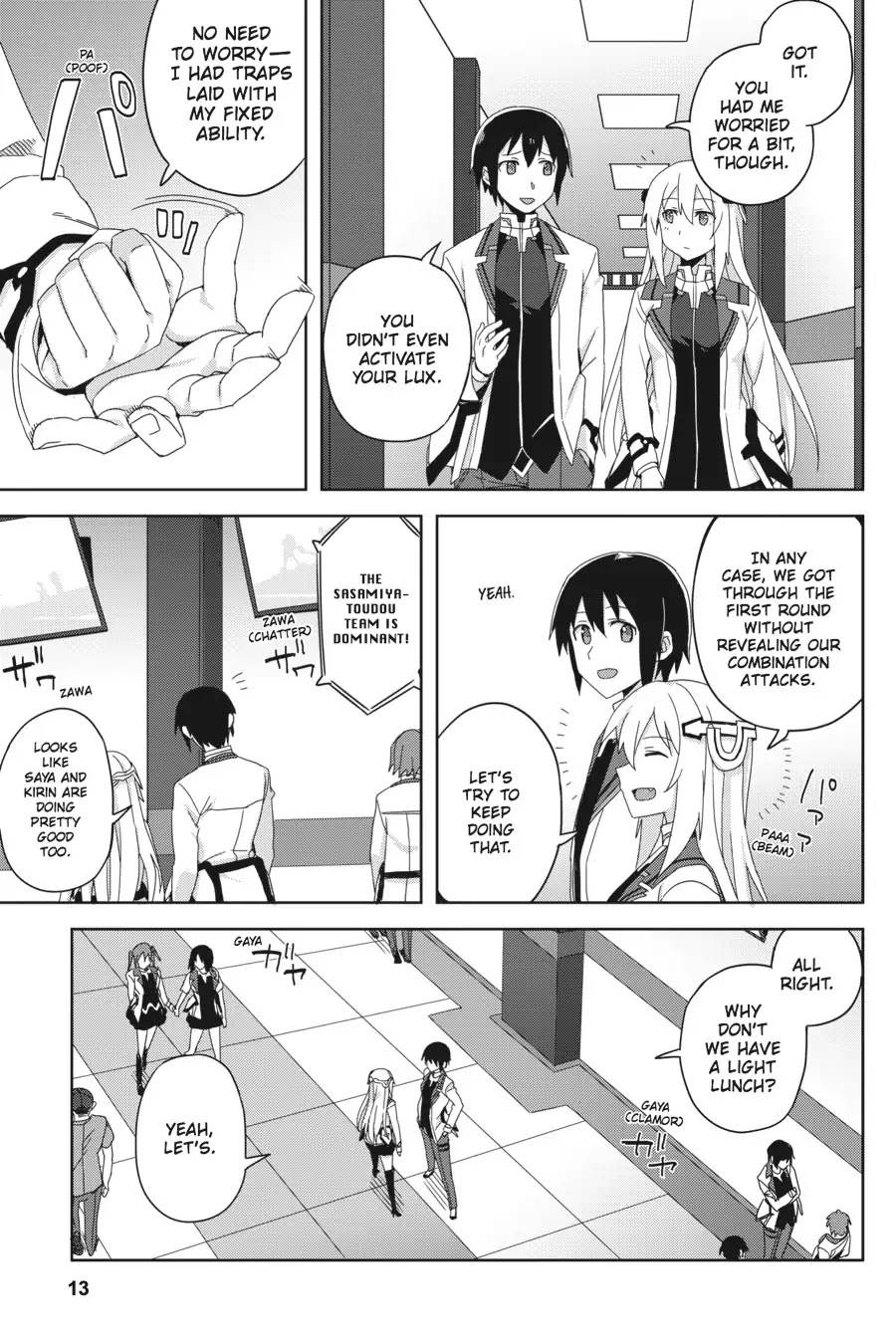 Gakusen Toshi Asterisk Chapter 31 page 14 - Chapter 31