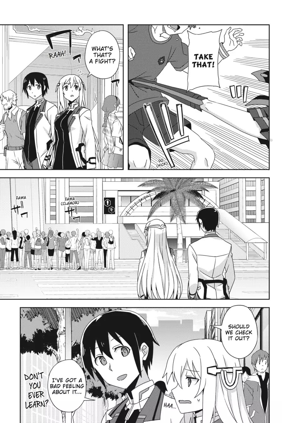 Gakusen Toshi Asterisk Chapter 31 page 16 - Chapter 31