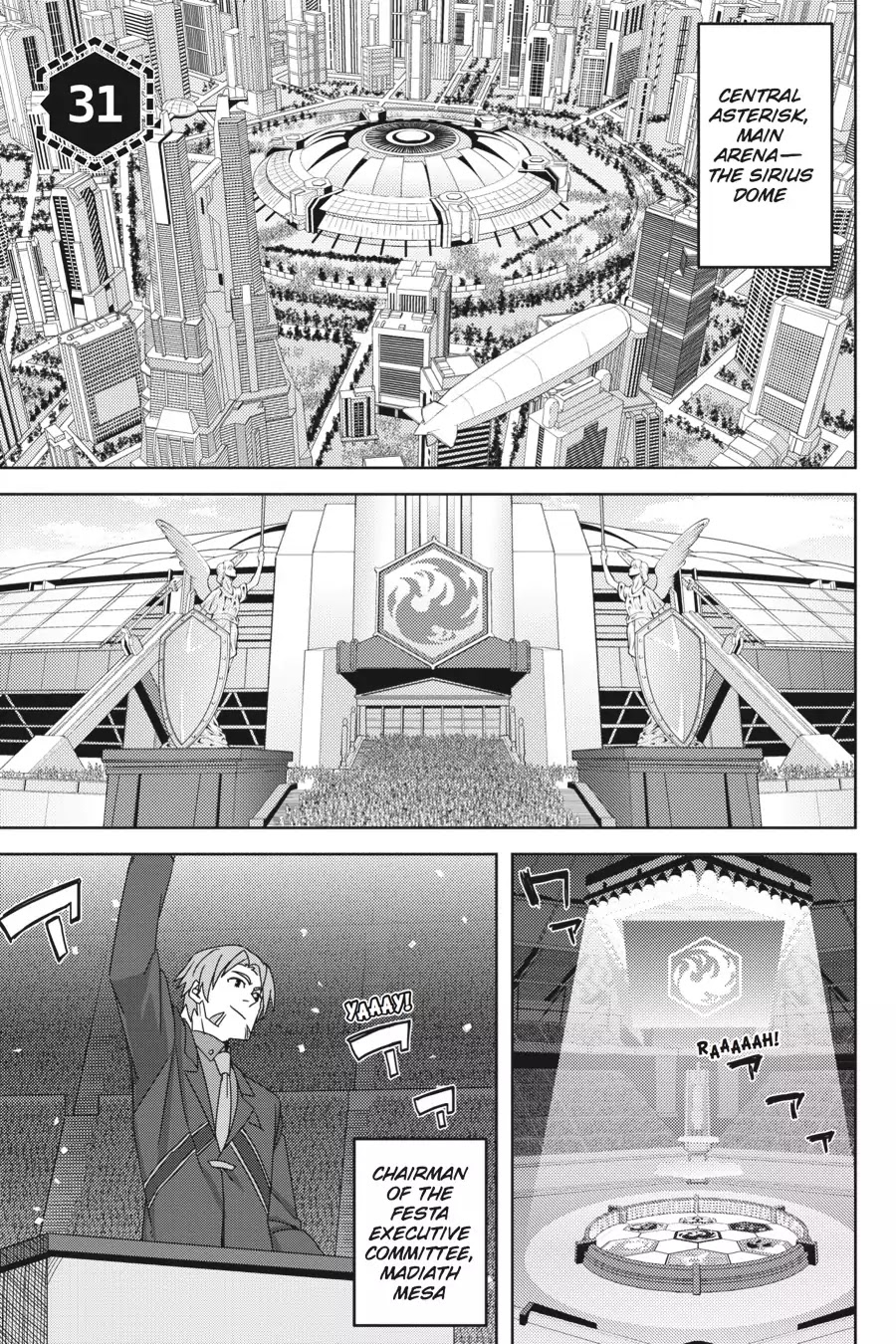 Gakusen Toshi Asterisk Chapter 31 page 8 - Chapter 31