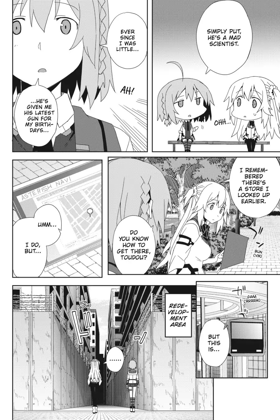 Gakusen Toshi Asterisk Chapter 33 page 12 - Chapter 33