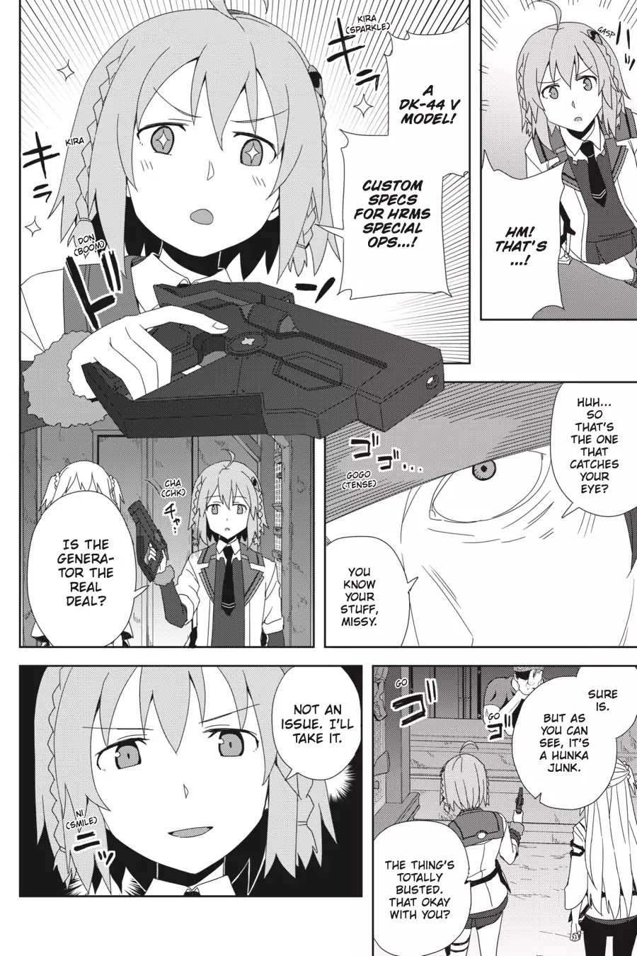 Gakusen Toshi Asterisk Chapter 33 page 14 - Chapter 33