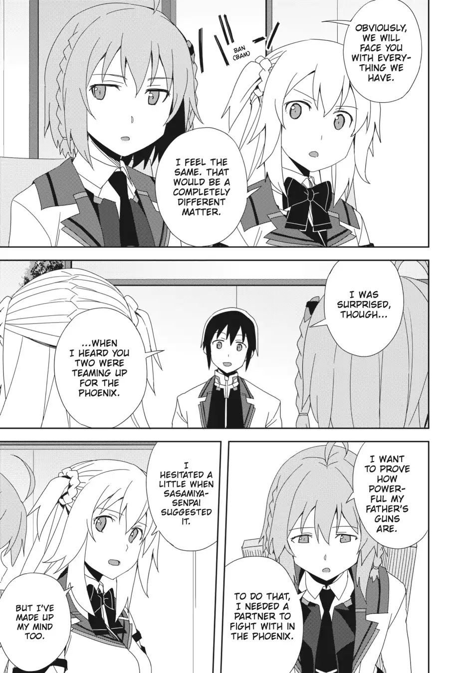 Gakusen Toshi Asterisk Chapter 33 page 5 - Chapter 33