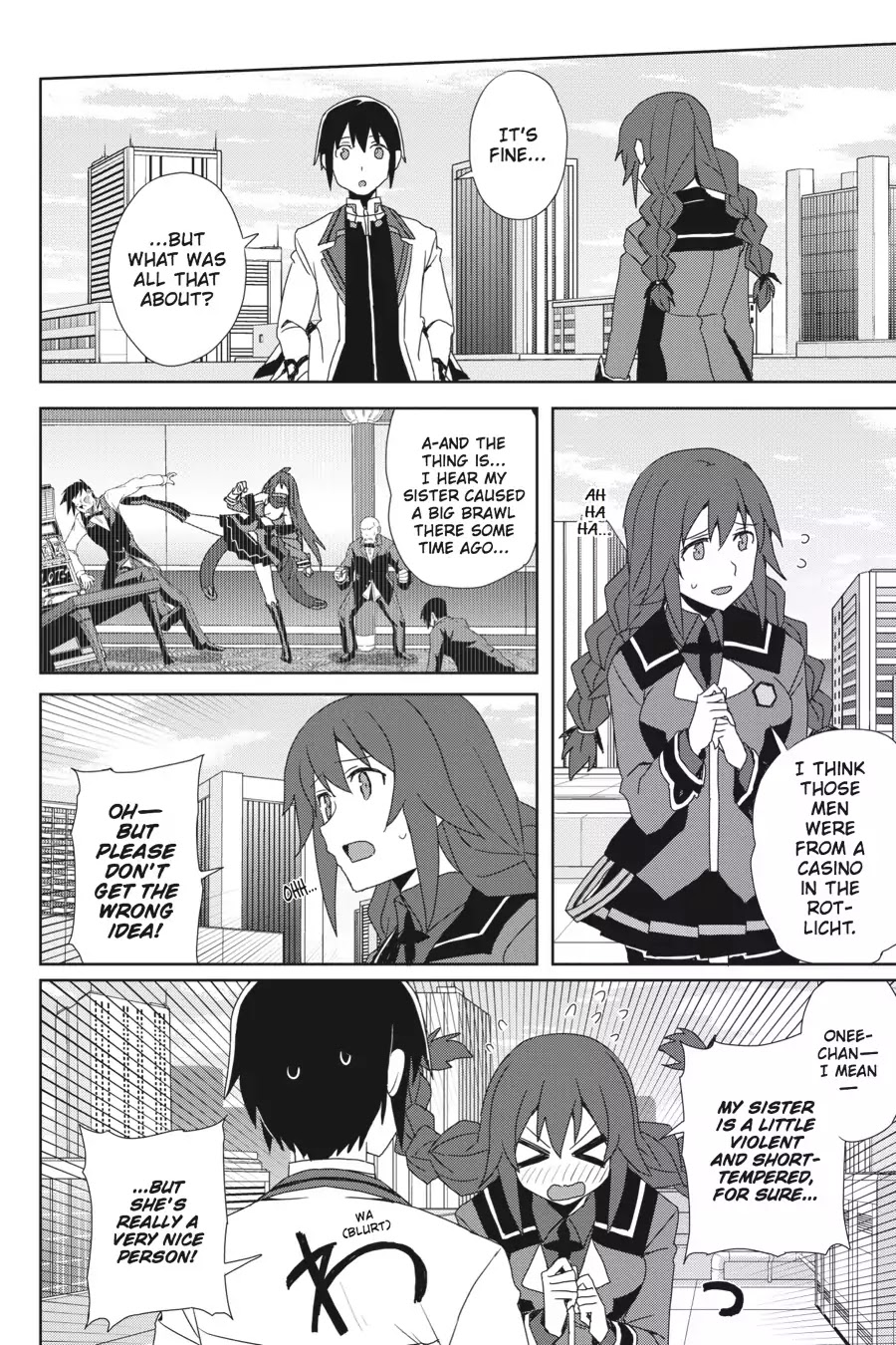 Gakusen Toshi Asterisk Chapter 34 page 16 - Chapter 34