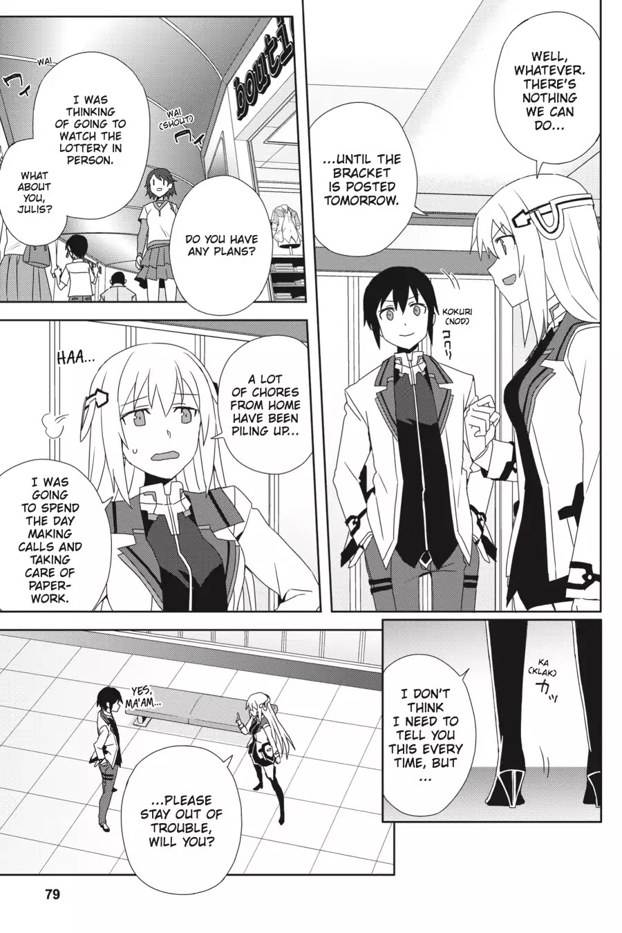 Gakusen Toshi Asterisk Chapter 34 page 5 - Chapter 34