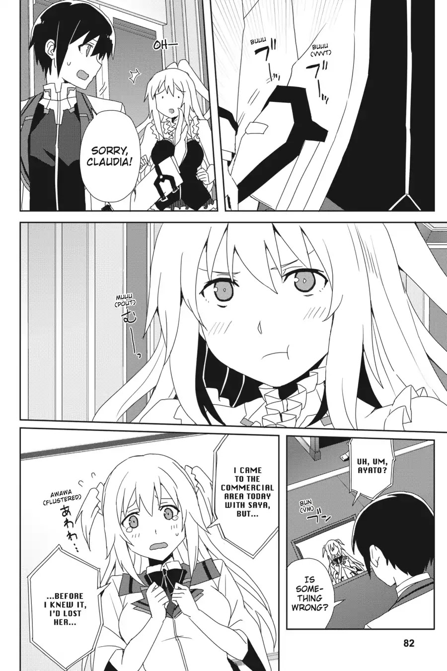 Gakusen Toshi Asterisk Chapter 34 page 8 - Chapter 34