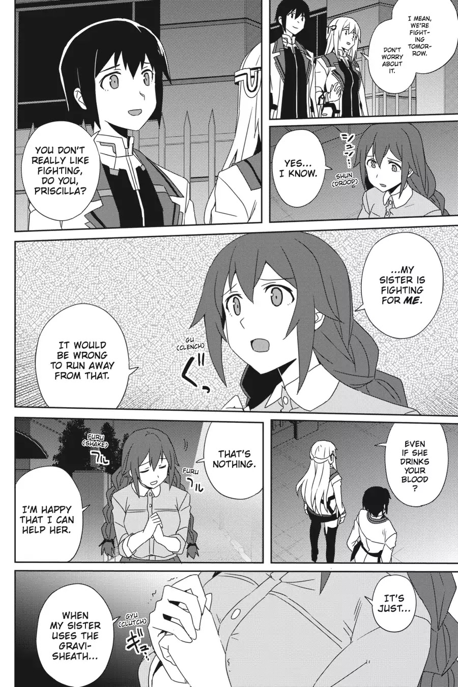 Gakusen Toshi Asterisk Chapter 35 page 23 - Chapter 35