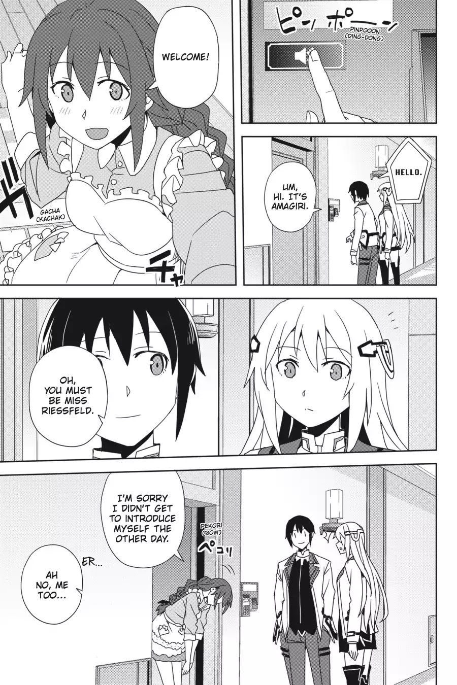 Gakusen Toshi Asterisk Chapter 35 page 9 - Chapter 35