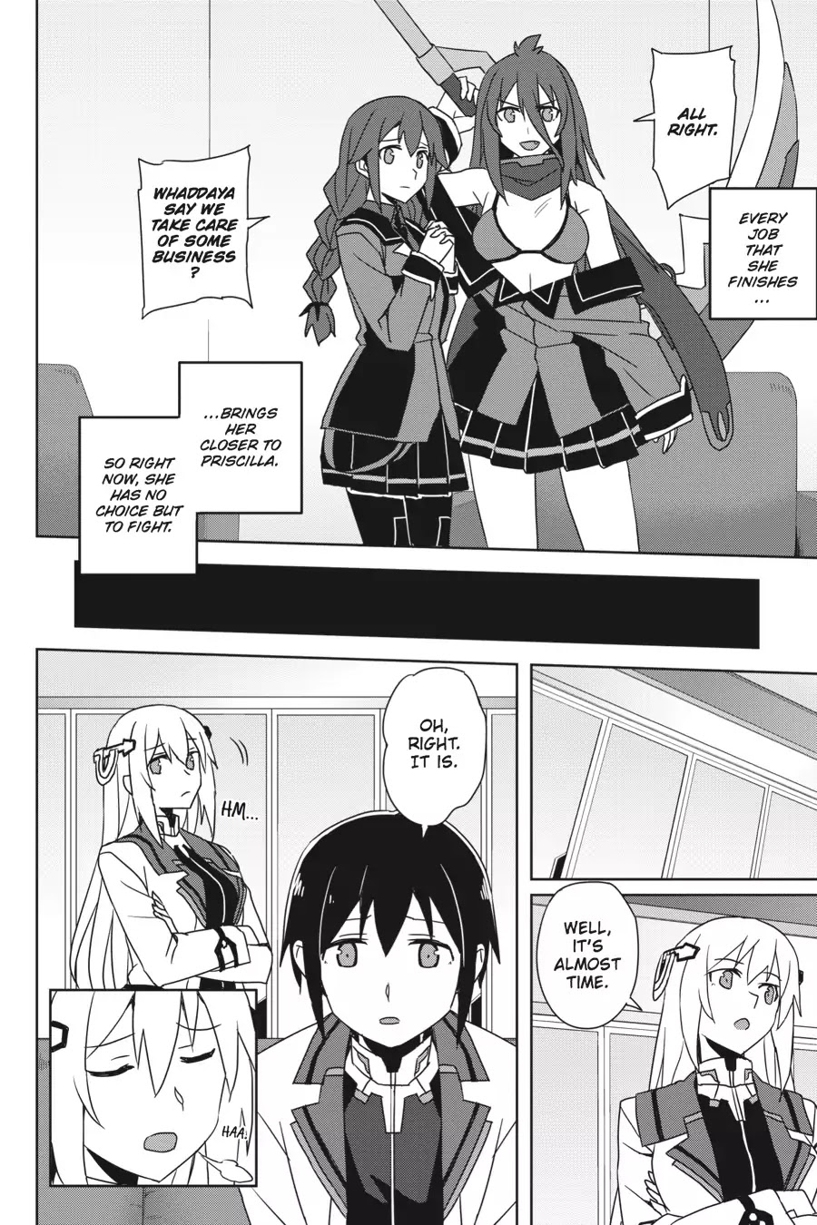 Gakusen Toshi Asterisk Chapter 36 page 4 - Chapter 36
