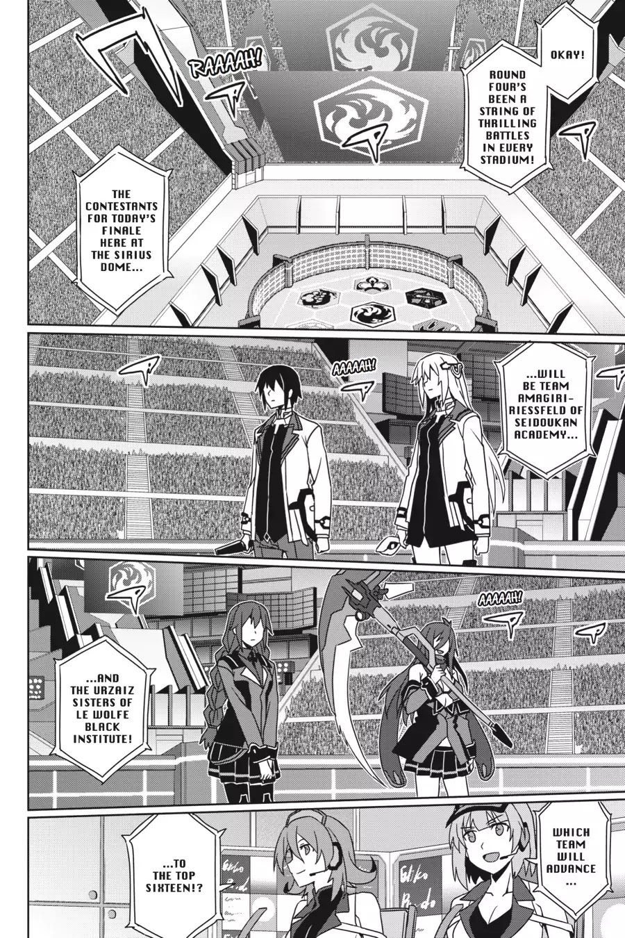 Gakusen Toshi Asterisk Chapter 36 page 8 - Chapter 36
