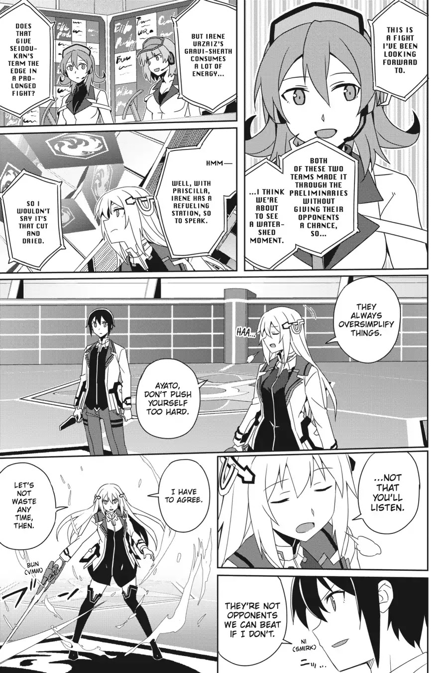 Gakusen Toshi Asterisk Chapter 36 page 9 - Chapter 36