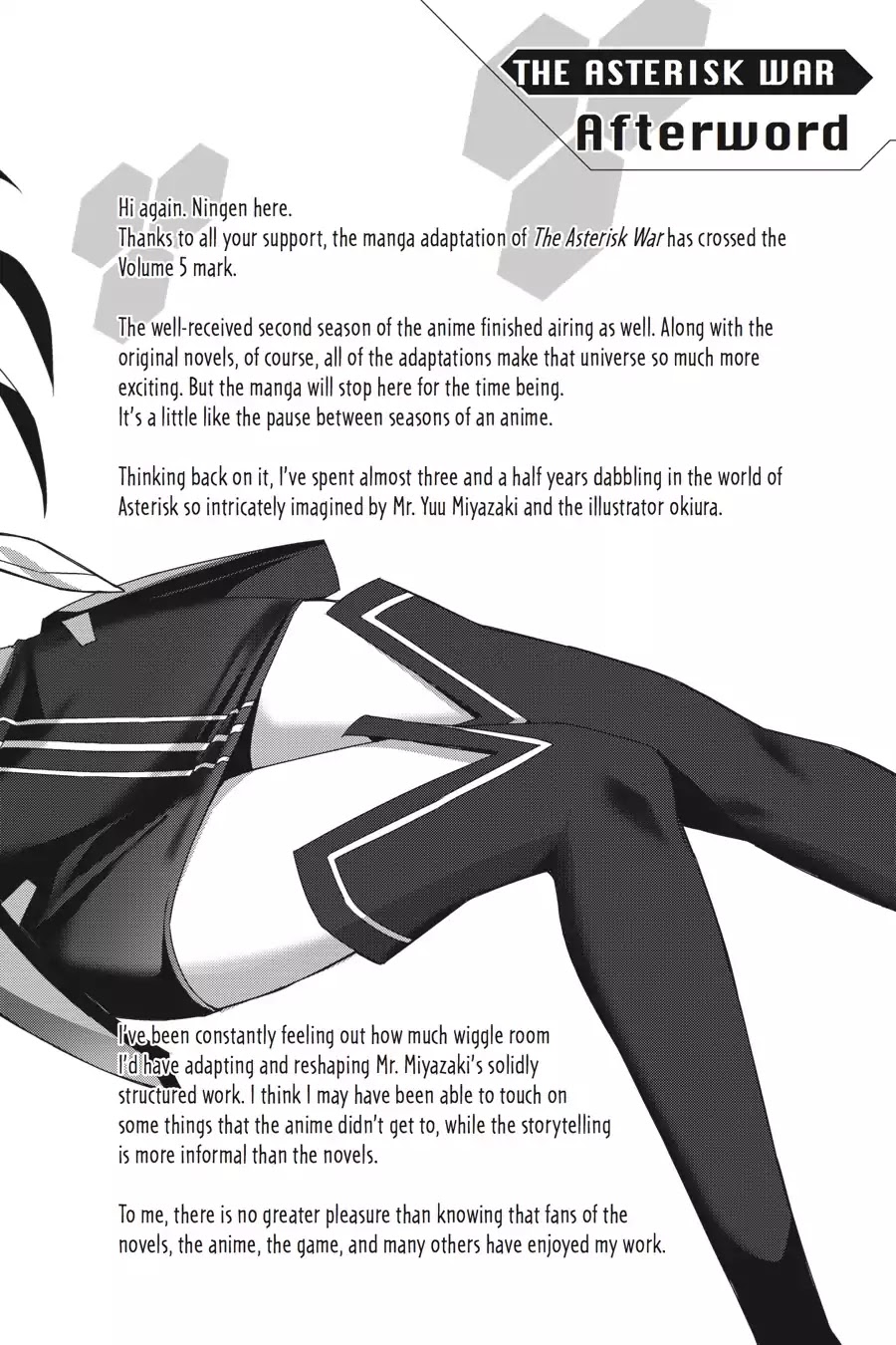 Gakusen Toshi Asterisk Chapter 37 page 16 - Chapter 37