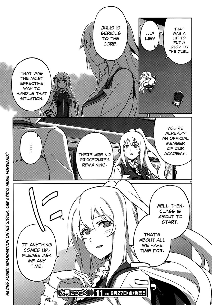 Gakusen Toshi Asterisk Chapter 4 page 12 - Chapter 4