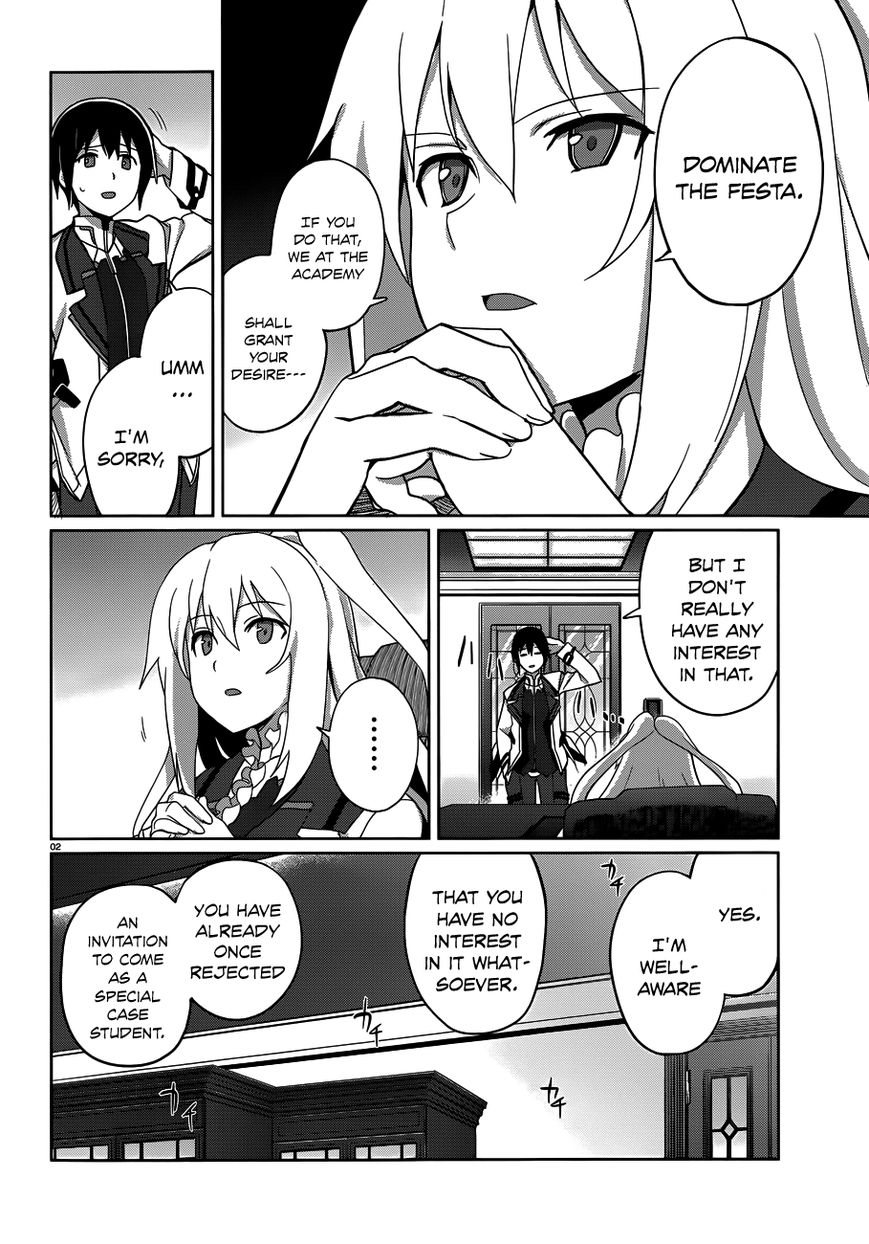Gakusen Toshi Asterisk Chapter 4 page 3 - Chapter 4