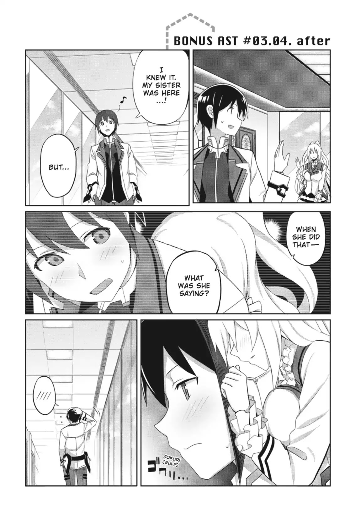 Gakusen Toshi Asterisk Chapter 7.5 page 3 - Vol.1 Chapter EX