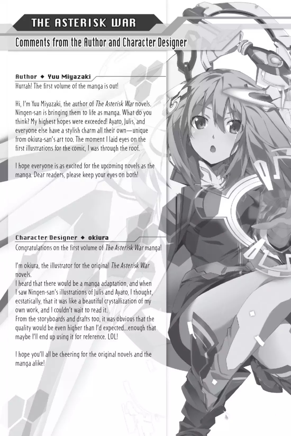 Gakusen Toshi Asterisk Chapter 7.5 page 6 - Vol.1 Chapter EX