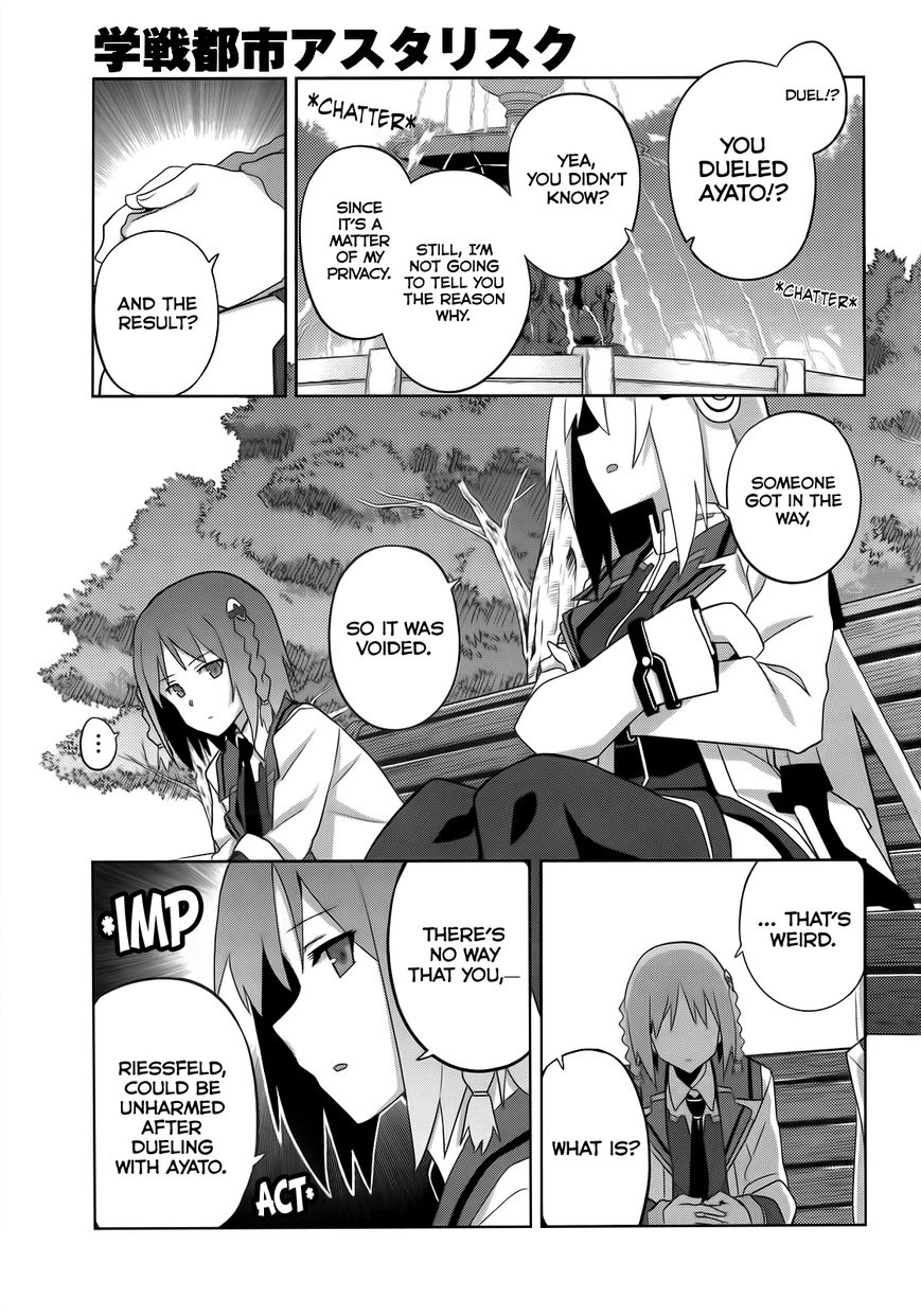 Gakusen Toshi Asterisk Chapter 7 page 22 - Chapter 7