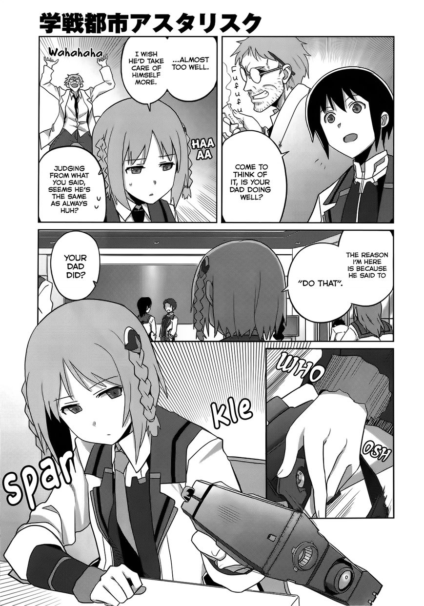 Gakusen Toshi Asterisk Chapter 7 page 8 - Chapter 7