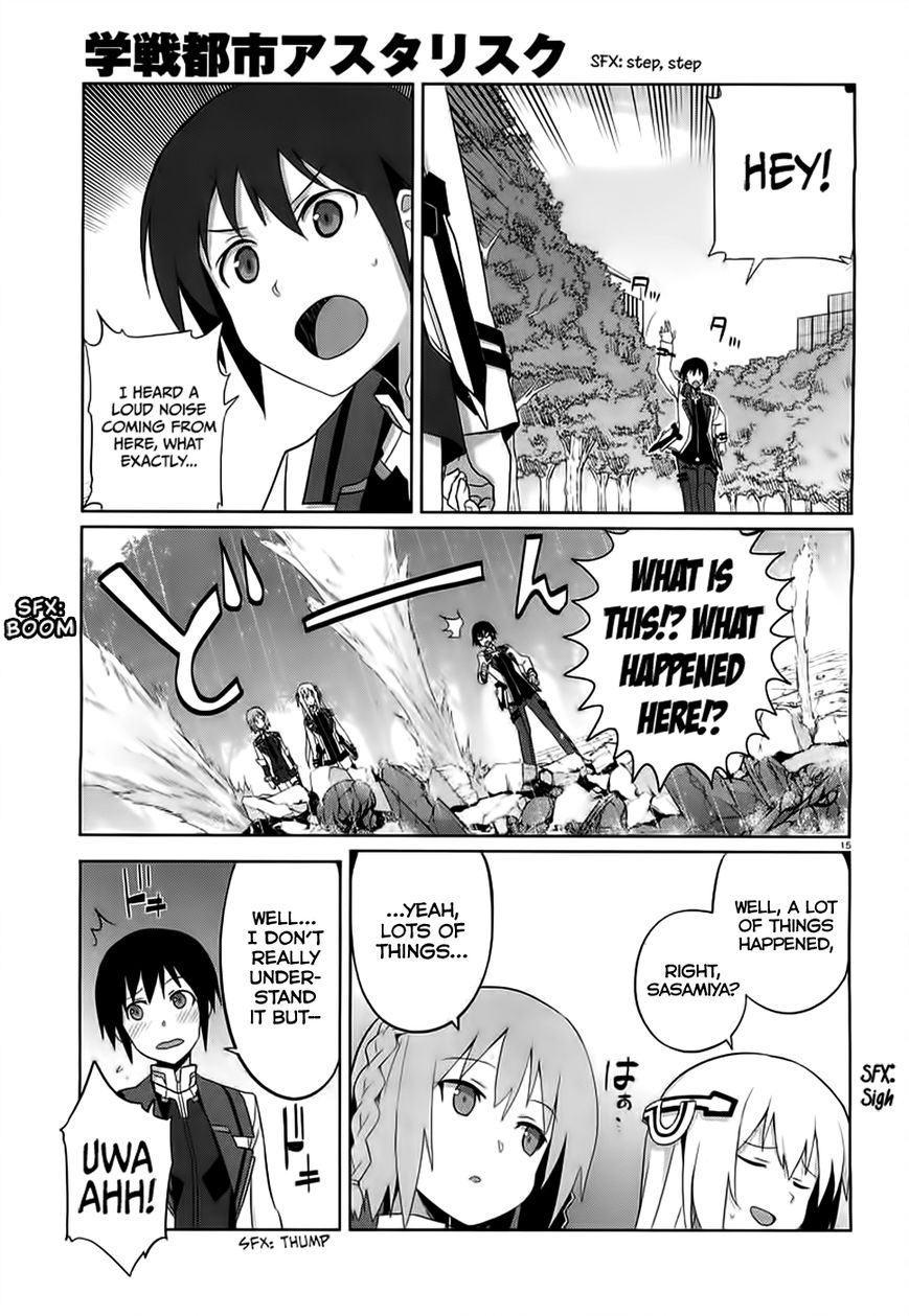 Gakusen Toshi Asterisk Chapter 8 page 12 - Chapter 8