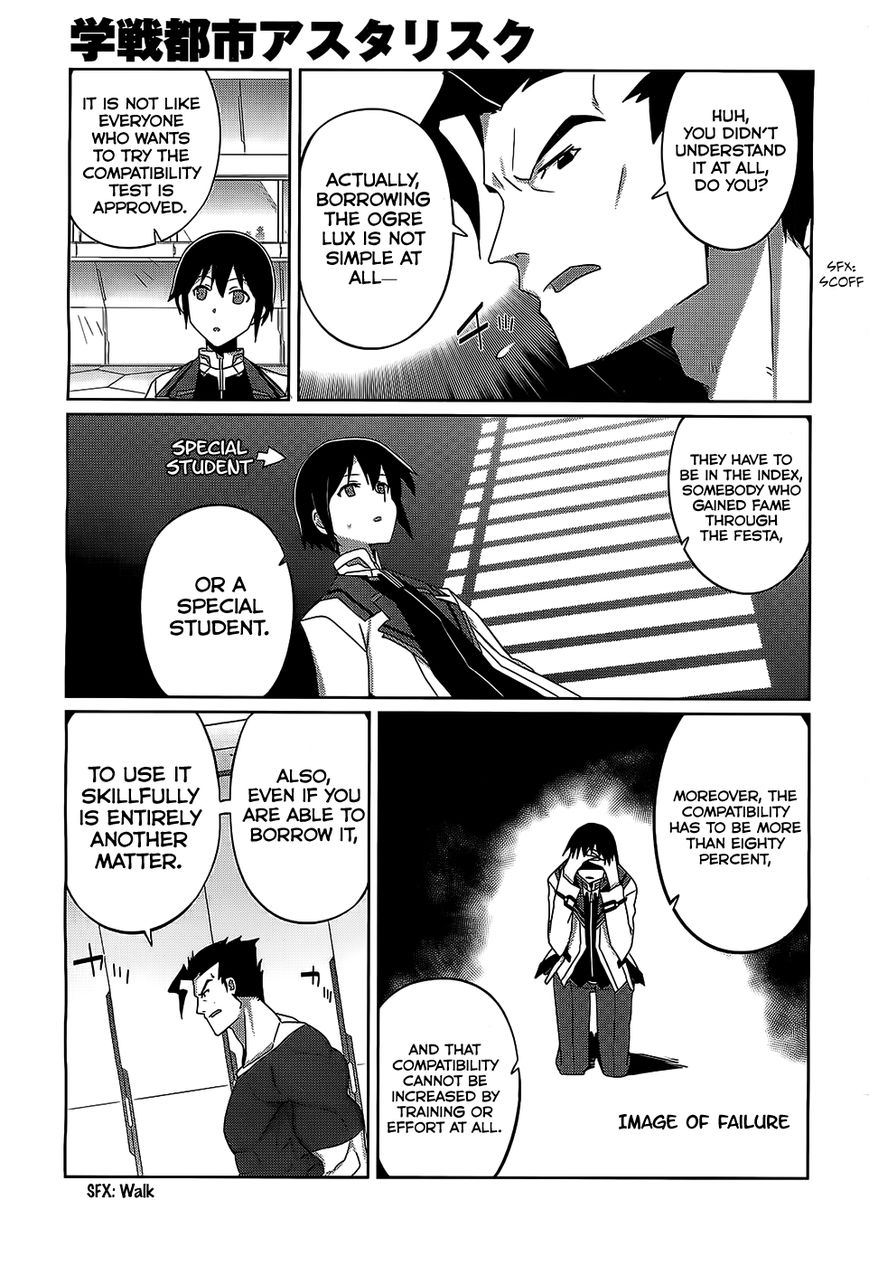 Gakusen Toshi Asterisk Chapter 9 page 11 - Chapter 9