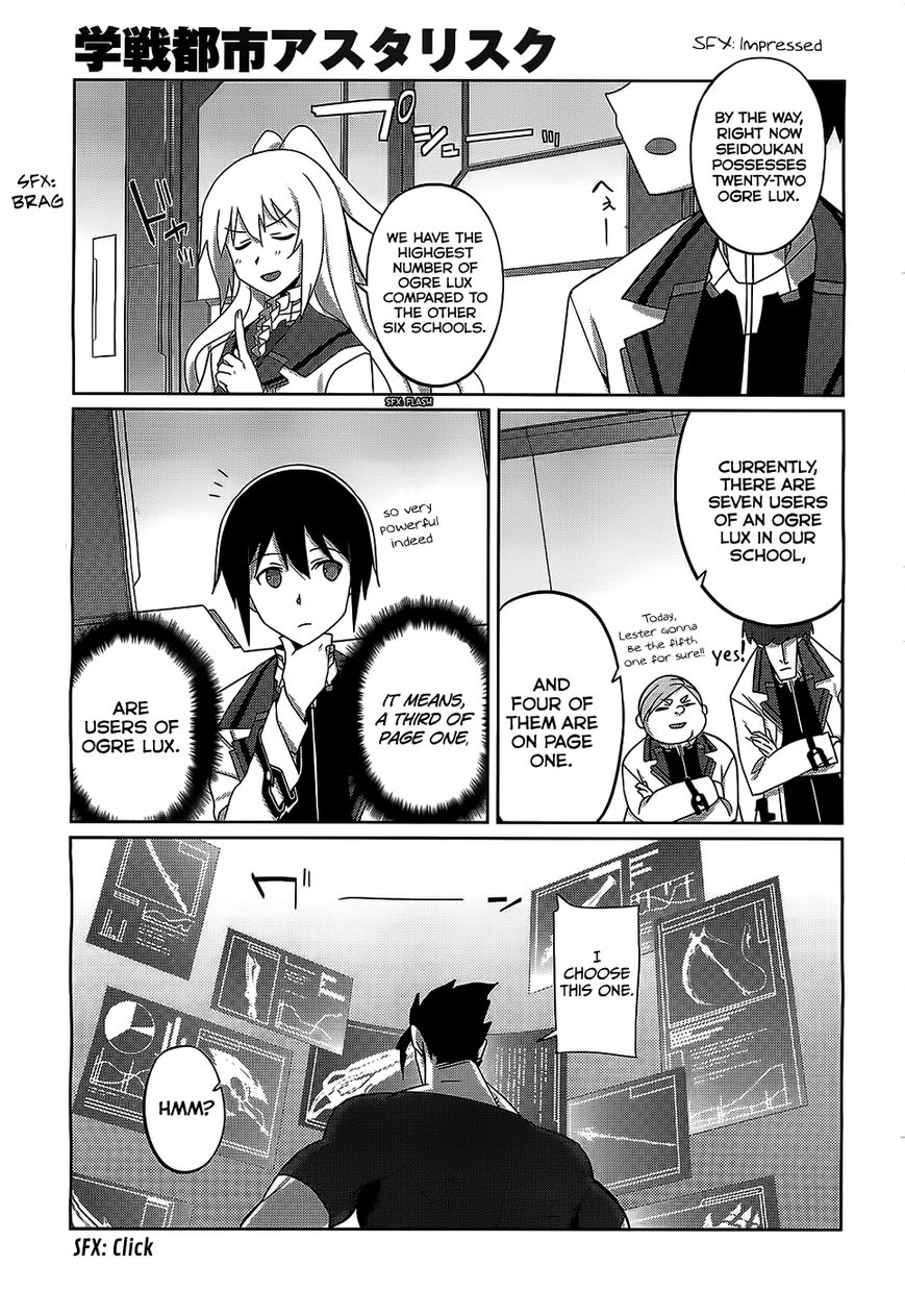 Gakusen Toshi Asterisk Chapter 9 page 13 - Chapter 9