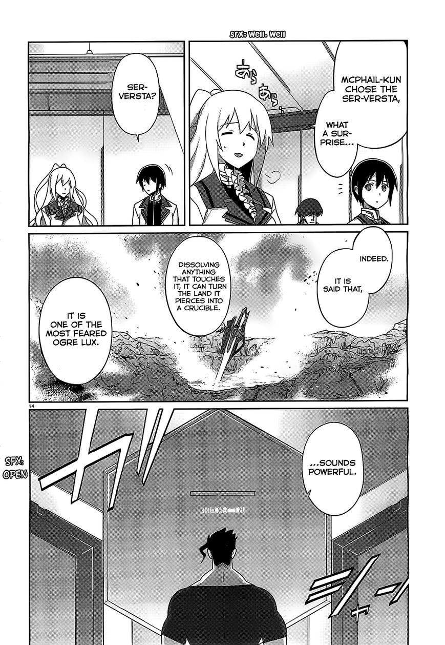 Gakusen Toshi Asterisk Chapter 9 page 14 - Chapter 9
