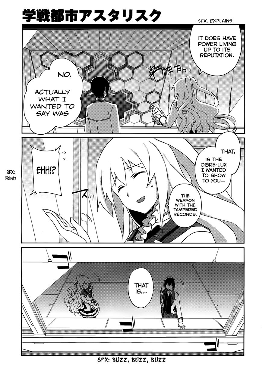 Gakusen Toshi Asterisk Chapter 9 page 15 - Chapter 9