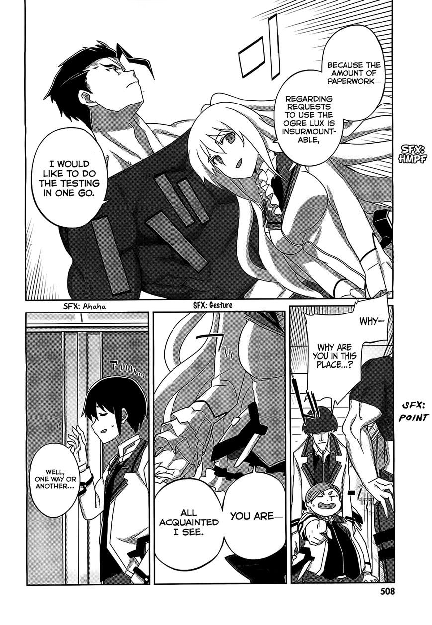 Gakusen Toshi Asterisk Chapter 9 page 8 - Chapter 9