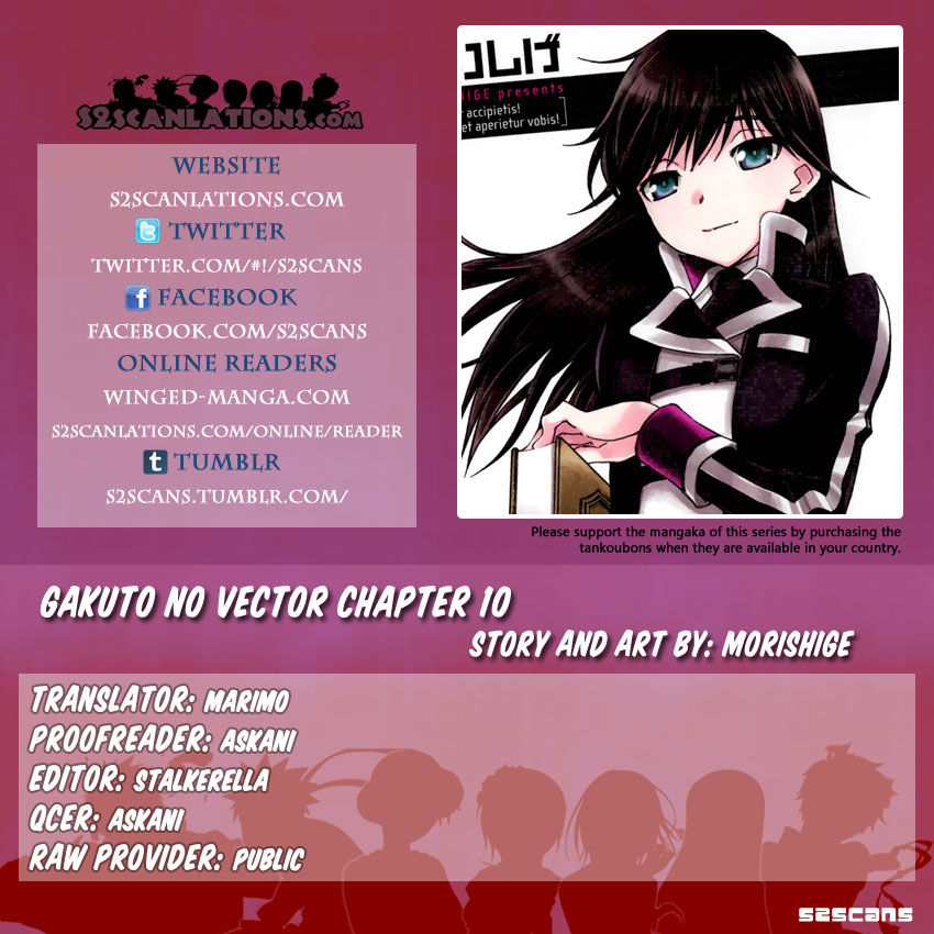 Gakuto no Vector Chapter 10 page 1 - Chapter 10 : Bud 2