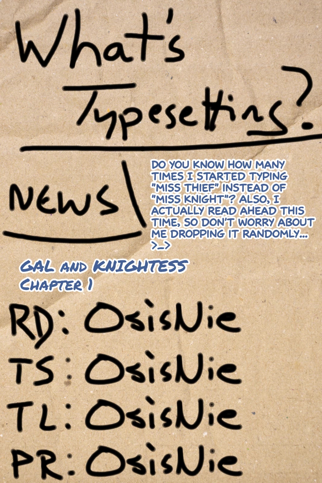 GAL and KNIGHTESS Chapter 1 page 27 - Chapter 1