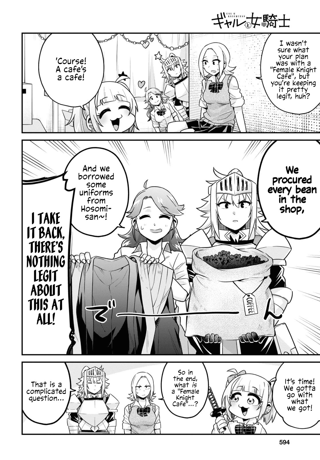 GAL and KNIGHTESS Chapter 13 page 8 - Chapter 13 [END]