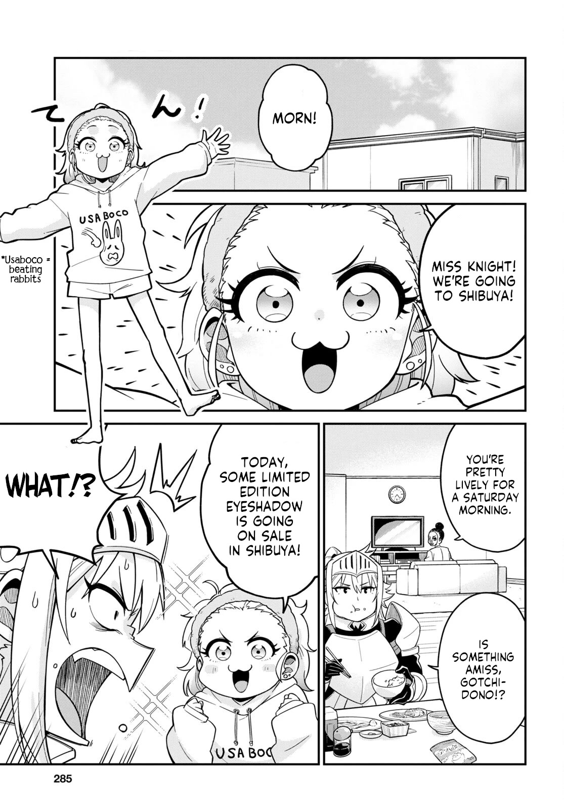 GAL and KNIGHTESS Chapter 2 page 3 - Chapter 2