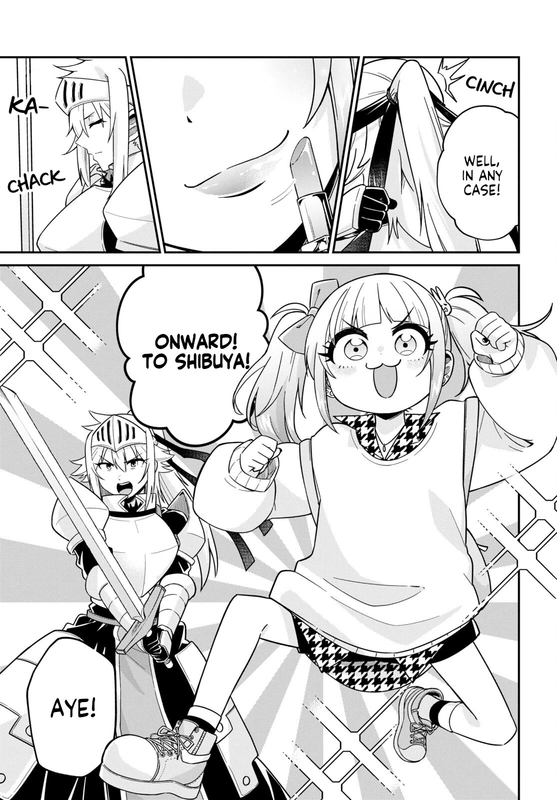 GAL and KNIGHTESS Chapter 2 page 5 - Chapter 2