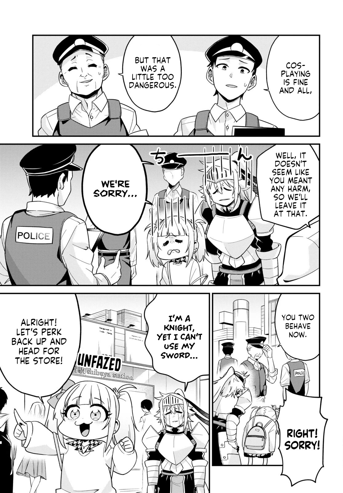 GAL and KNIGHTESS Chapter 2 page 7 - Chapter 2