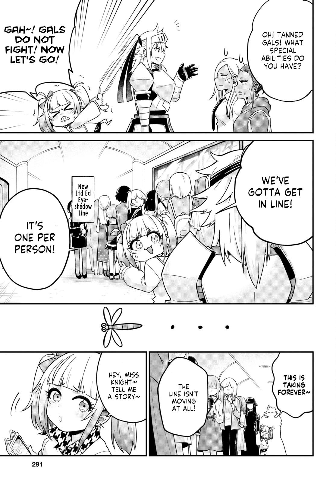 GAL and KNIGHTESS Chapter 2 page 9 - Chapter 2