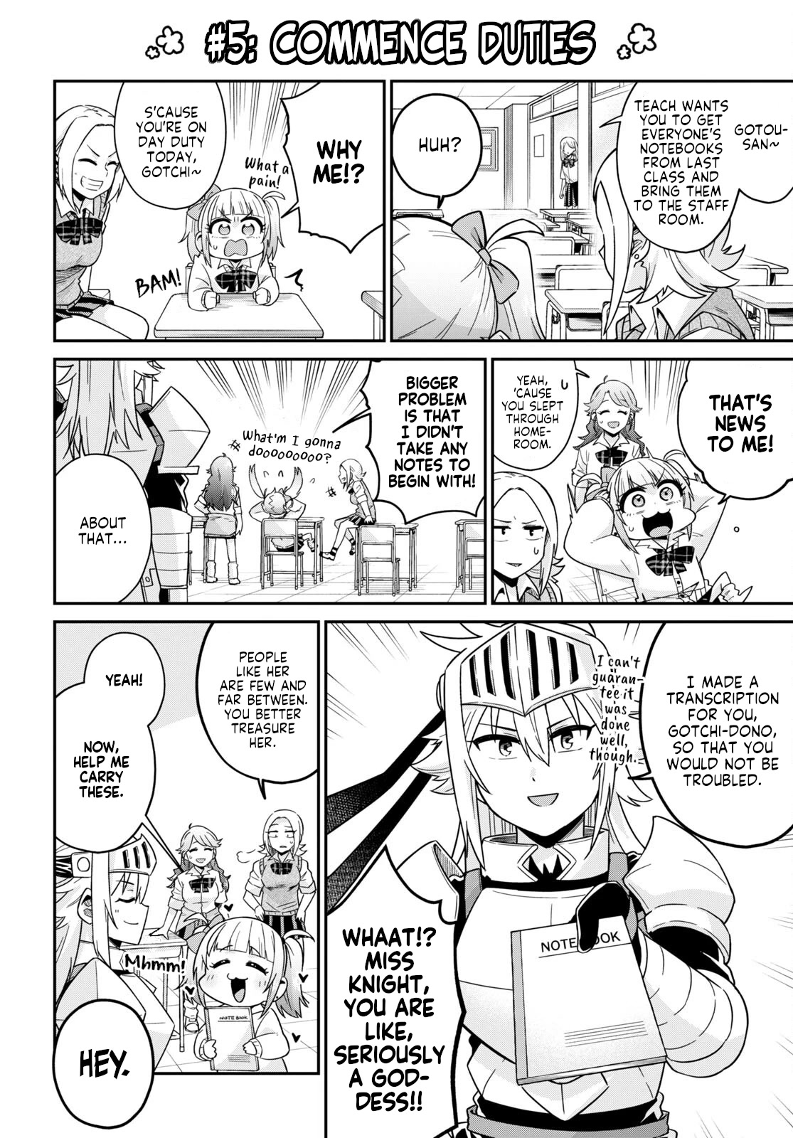 GAL and KNIGHTESS Chapter 3 page 8 - Chapter 3