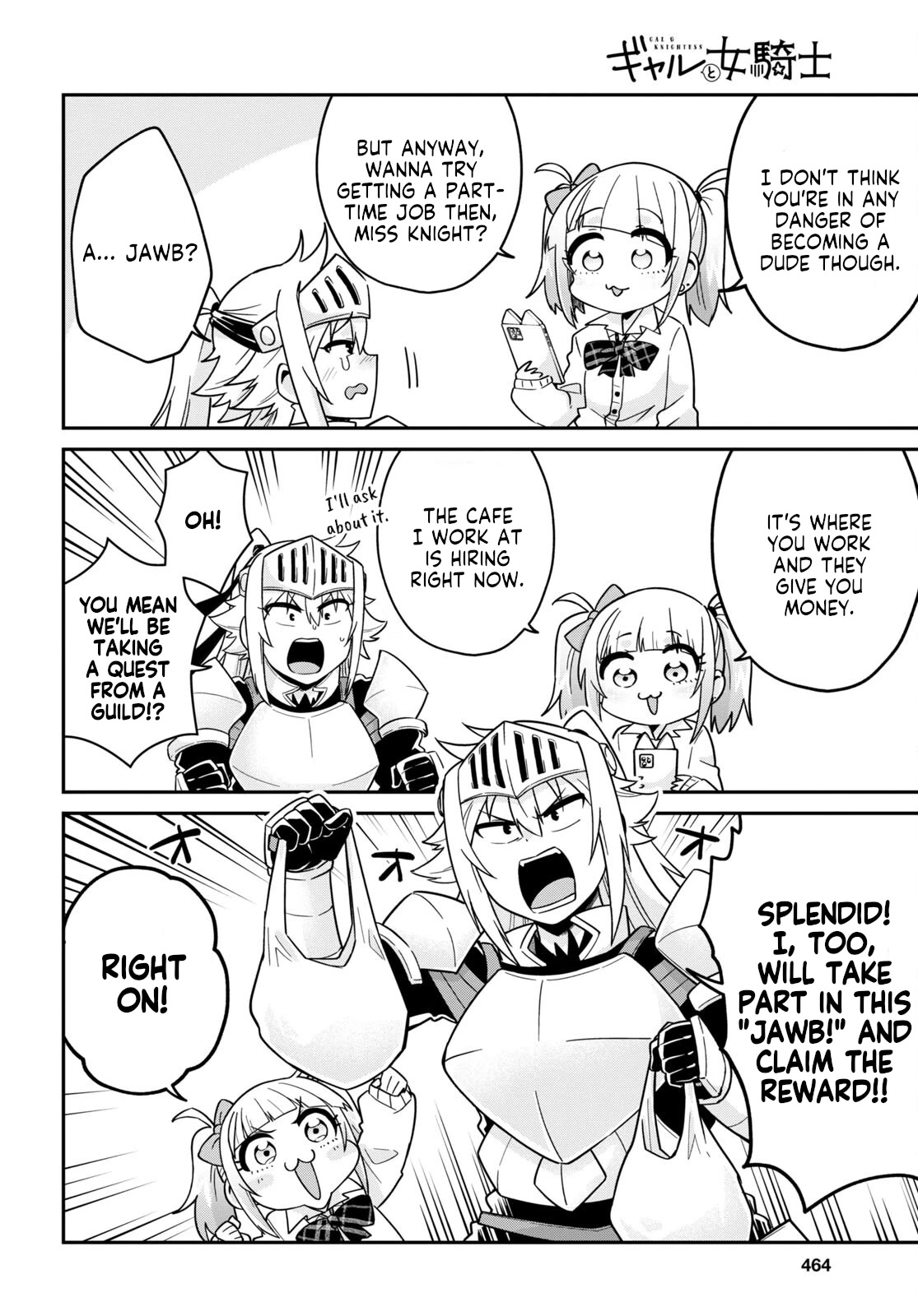 GAL and KNIGHTESS Chapter 4 page 4 - Chapter 4