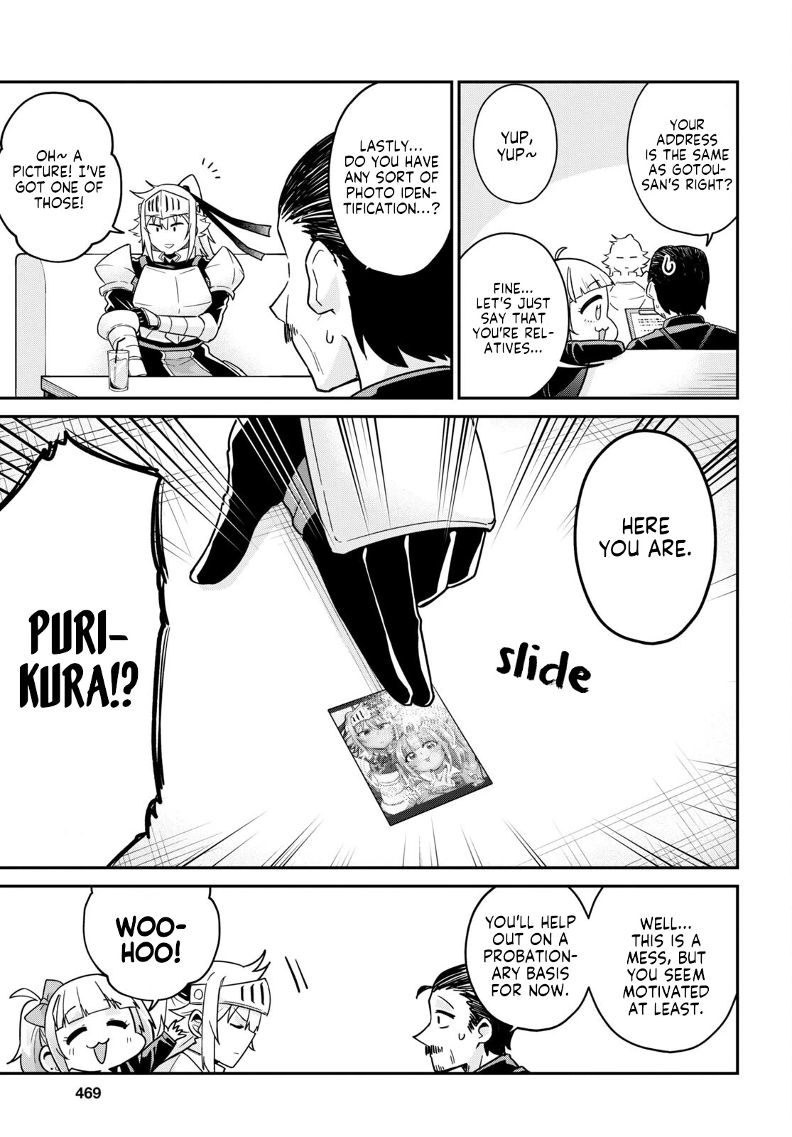 GAL and KNIGHTESS Chapter 4 page 9 - Chapter 4