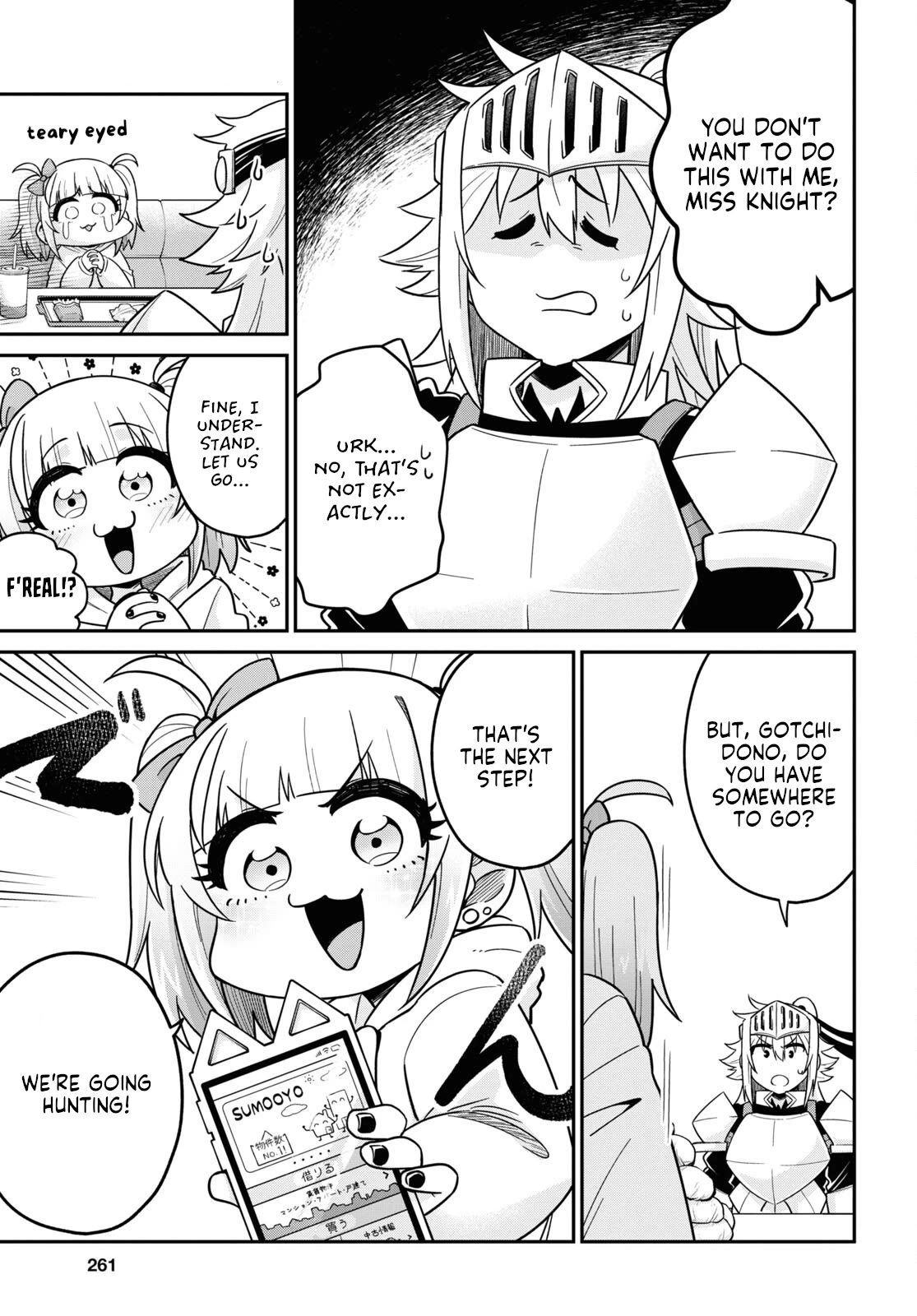 GAL and KNIGHTESS Chapter 6 page 5 - Chapter 6
