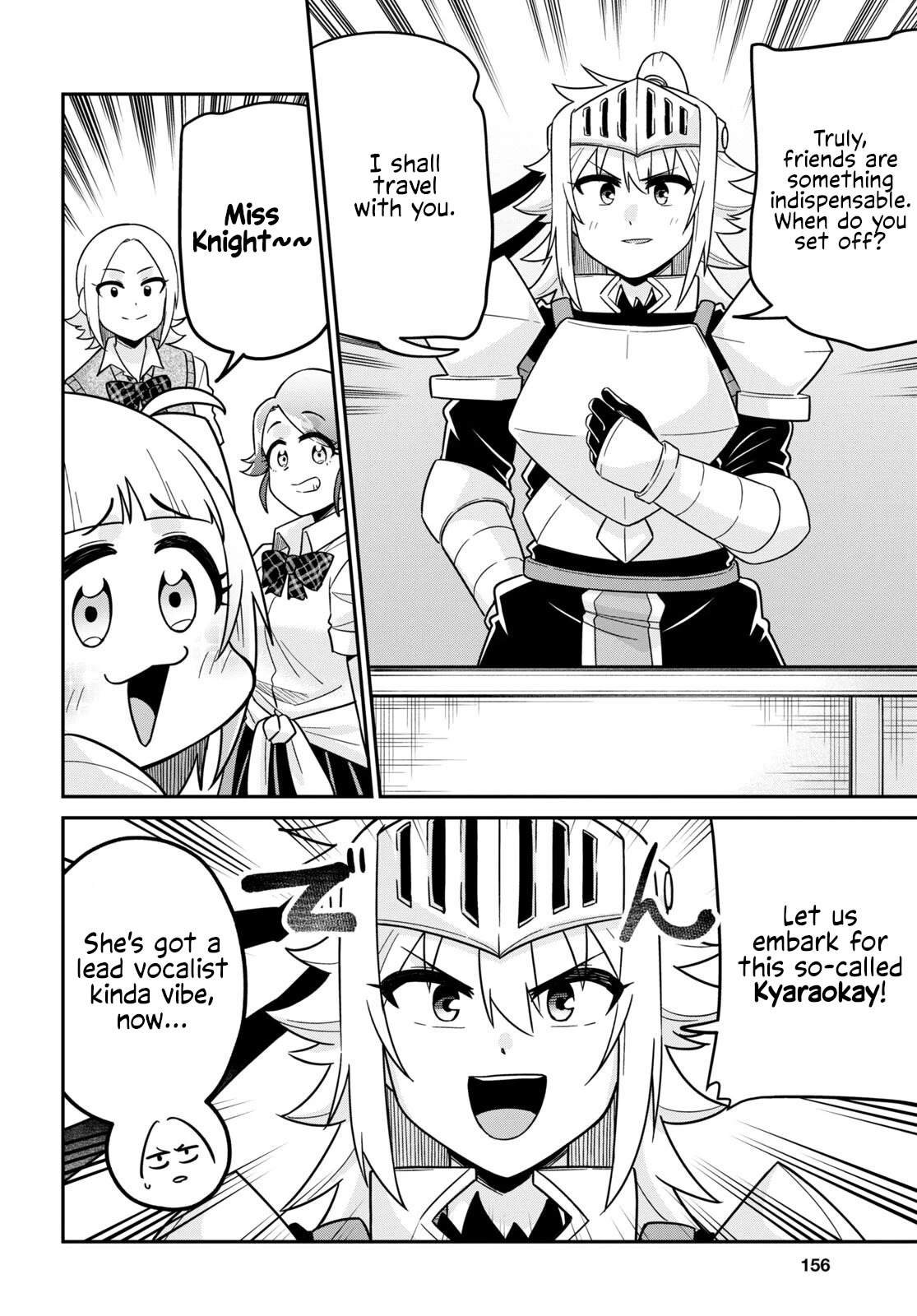 GAL and KNIGHTESS Chapter 8 page 3 - Chapter 8